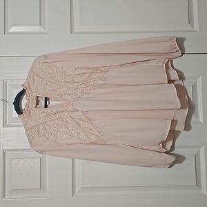 Peep Hole Lace Blouse